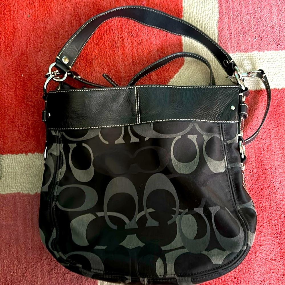 Authentic Coach boho bag